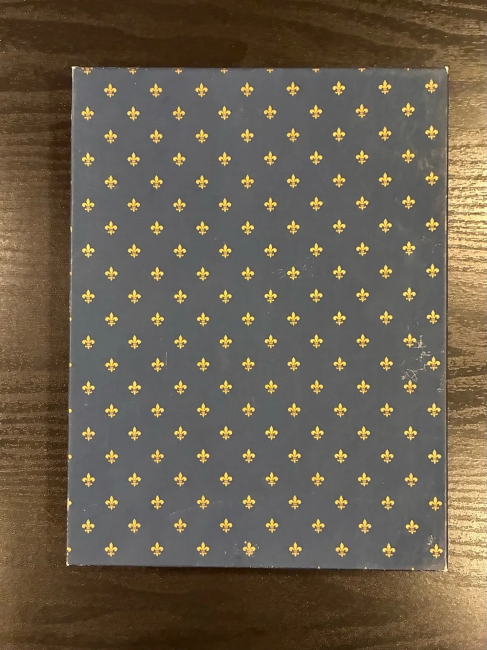 NWT Crane’s Stationary Set, Boxed, Sealed,  Fleur De Lis, New Vintage